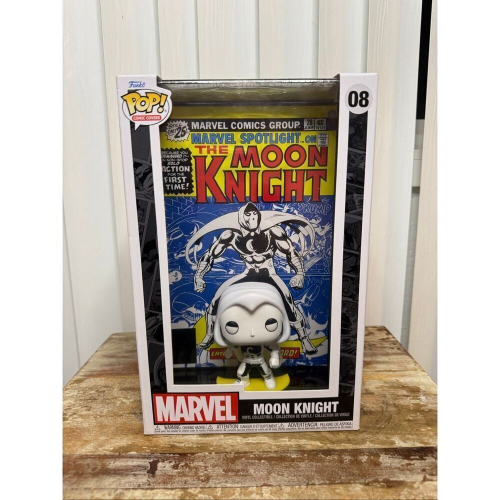 Funko Pop! Comic Cover Marvel Moon Knight #08 Collectible Vinyl Figure